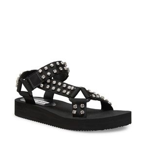 Steve Madden HENLEY-R BLACK Sandals - 7.5